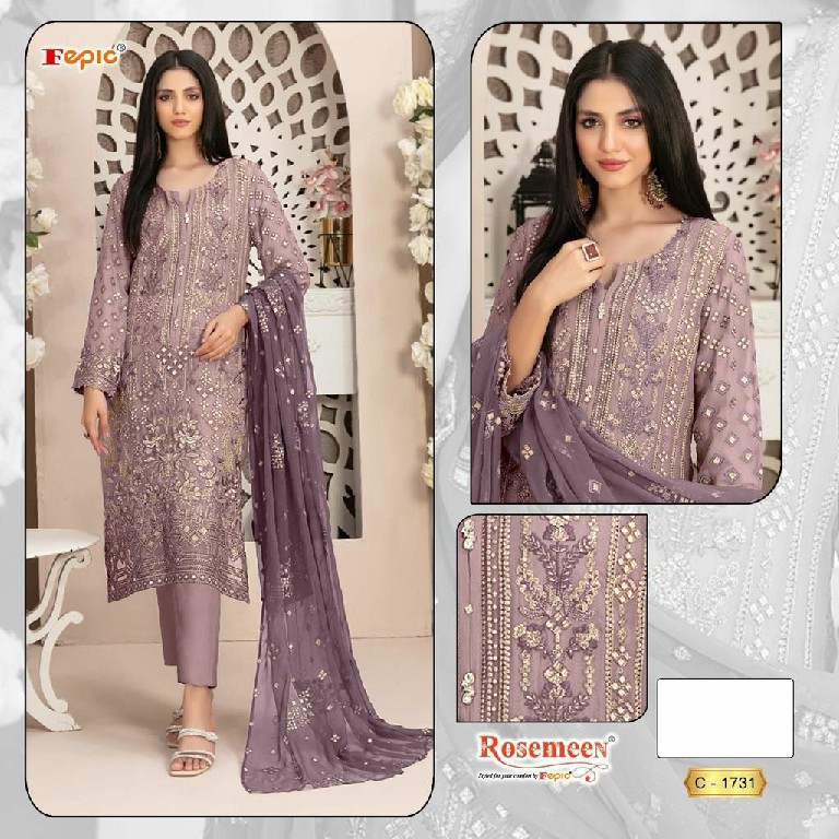 Fepic Rosemeen C-1731 Wholesale Pakistani Concept Pakistani Suits