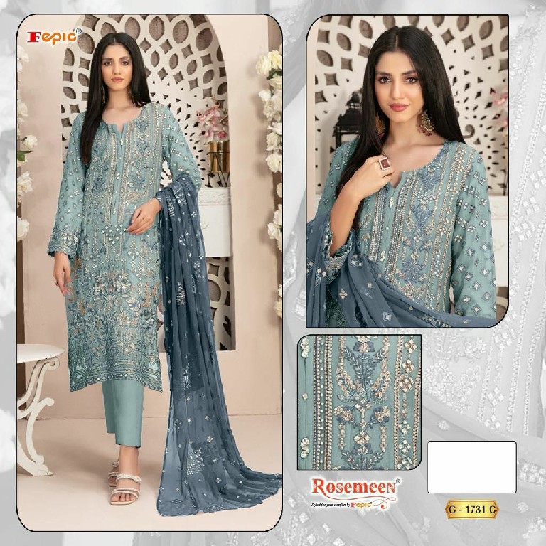 Fepic Rosemeen C-1731 Wholesale Pakistani Concept Pakistani Suits