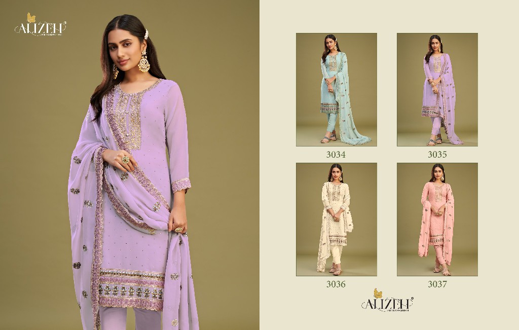 Buy DERWAFAB Women's Georgette Semi Stitched Pakistani Salwar Suit ( GEORGETTE Pakistani suit-SF171-ver-54 Beige1 Free Size) at Amazon.in
