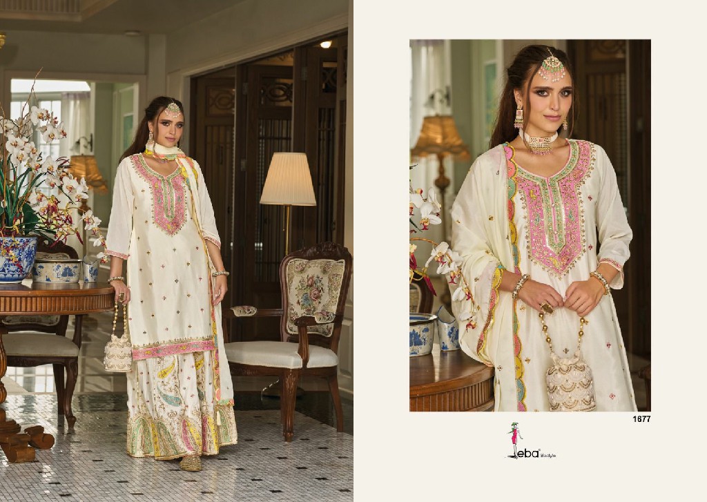 Eba Safroon Vol-3 Colour Addition Wholesale Readymade Salwar Suits