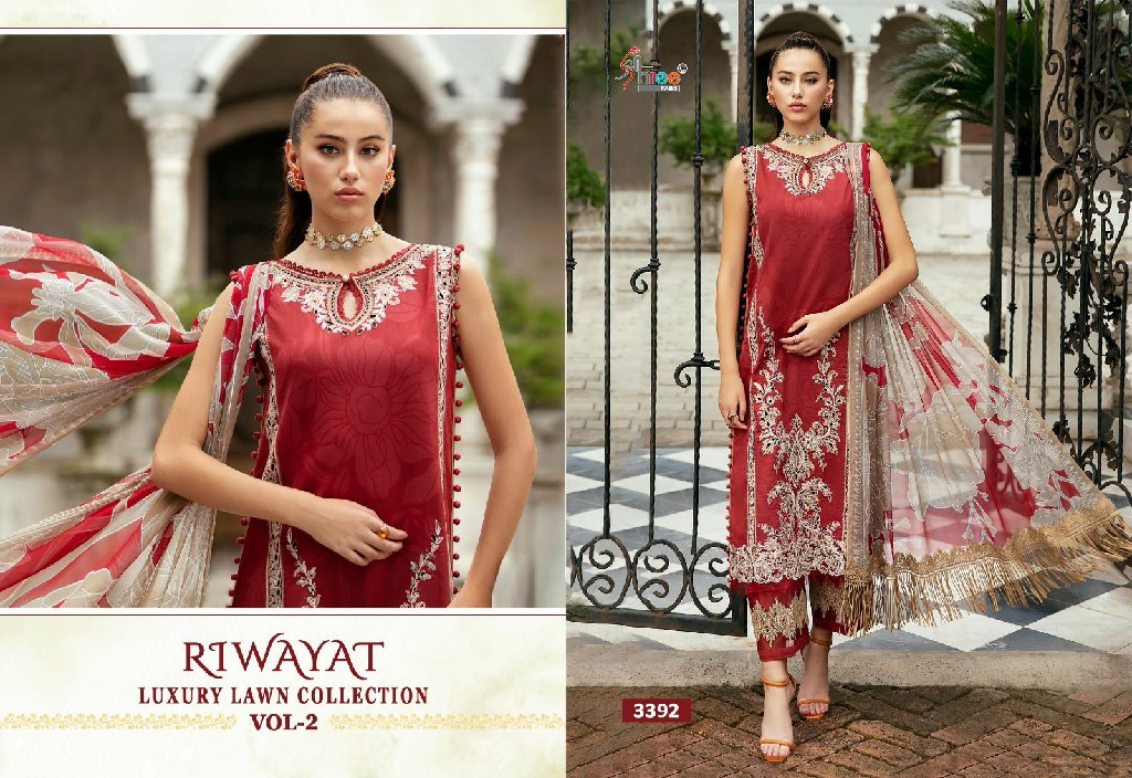 Shree Fabs Riwayat Luxury Lawn Collection Vol-2 Wholesale Pakistani Concept Suits