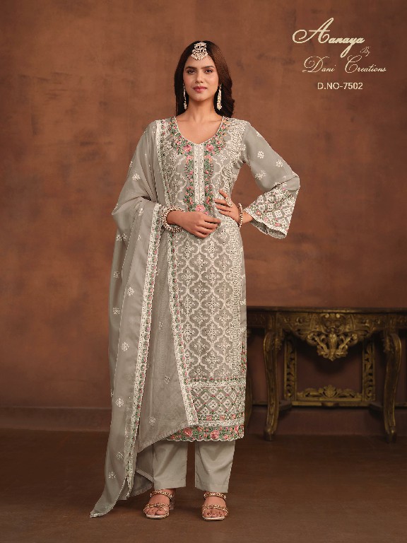 Twisha Aanaya By Dani Creations Vol-175 Wholesale Straight Salwar Suits