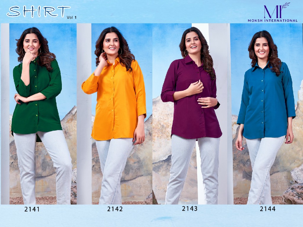 Moksh Shirt Vol-1 Wholesale Maaza Cotton Shirt Catalog