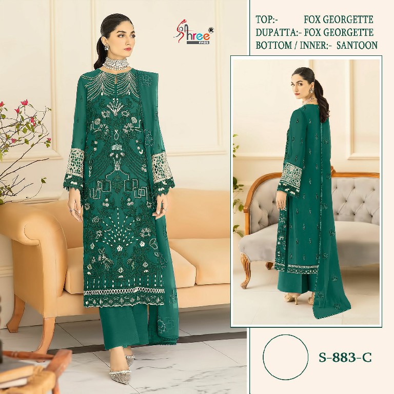 Shree Fabs S-883 Wholesale Pakistani Concept Pakistani Suits