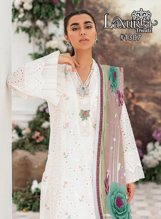 Laxuria D.no 1307 Wholesale New Collection Kurti With Pant And Dupatta