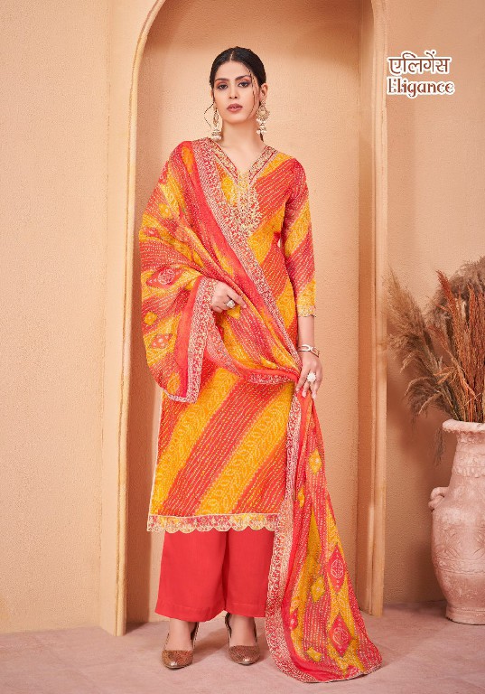ALOK SUIT ELIGANCE BEAUTIFUL PRINT WITH EMBROIDERY DRESS MATERIAL