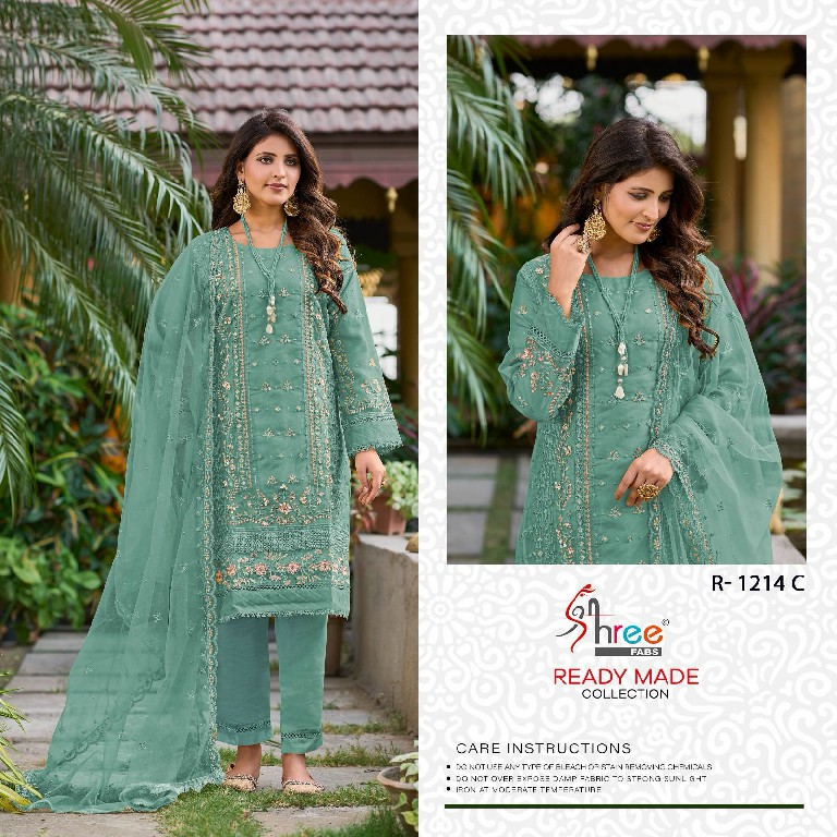 Shree Fabs R-1214 Wholesale Readymade Pakistani Concept Pakistani Suits