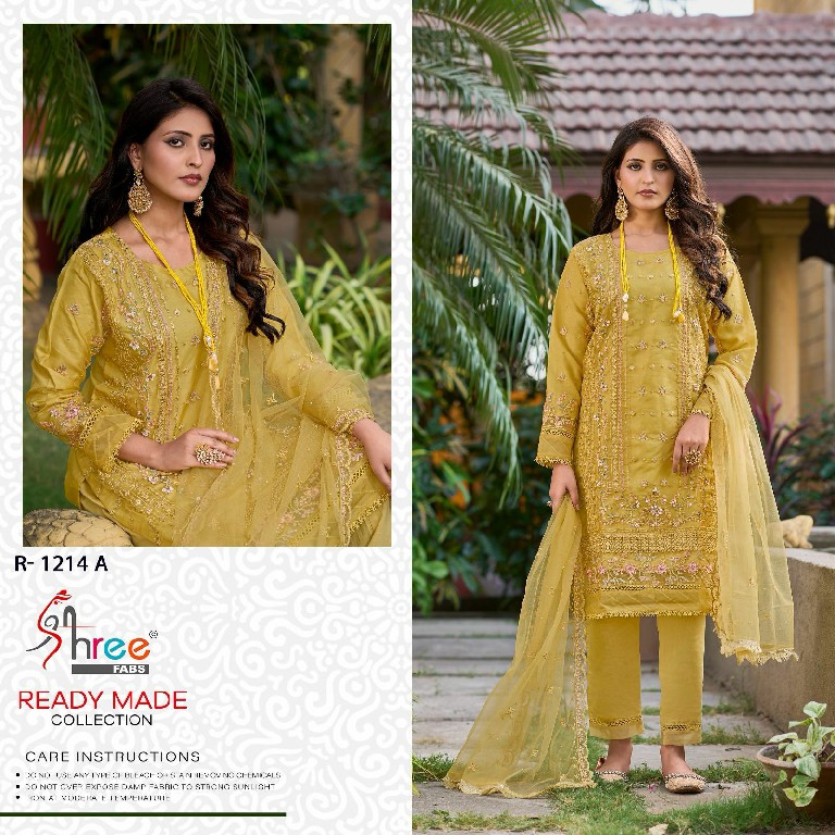 Shree Fabs R-1214 Wholesale Readymade Pakistani Concept Pakistani Suits