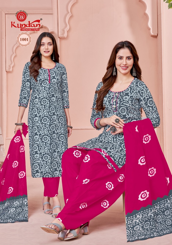 Kundan Batik Special Vol-1 Wholesale Readymade Cotton Salwar Suits