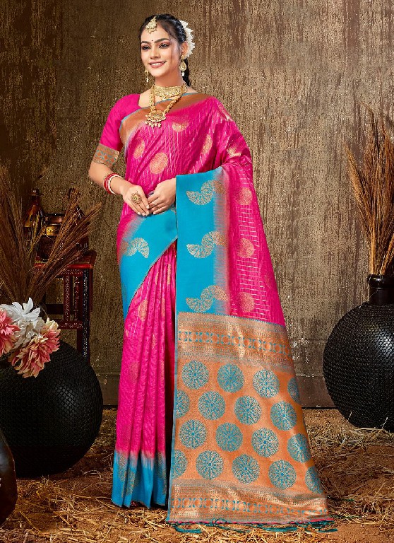 BUNAWAT VAHINI SILK ZARI WEAVING BANARASI SILK SARIS WHOLESALER