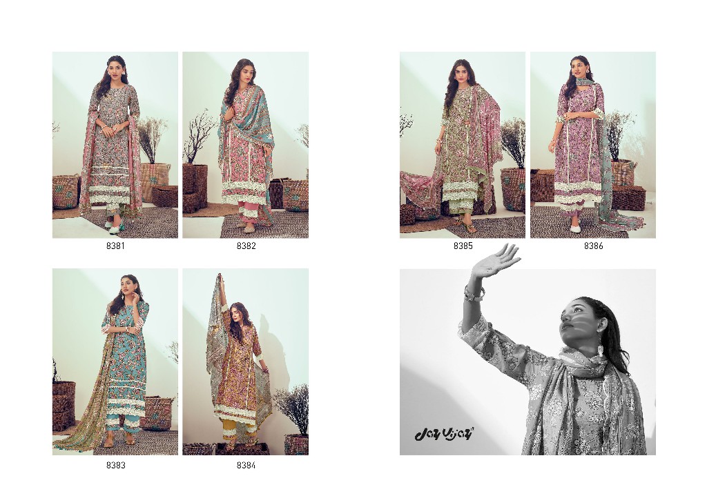 Jay Vijay Weaves Wholesale Pure Linen Digital Print With Handwork Salwar Suits