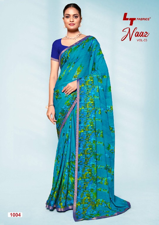 LT Fabrics Naaz Vol-3 Wholesale Micro Fabric Ethnic Sarees