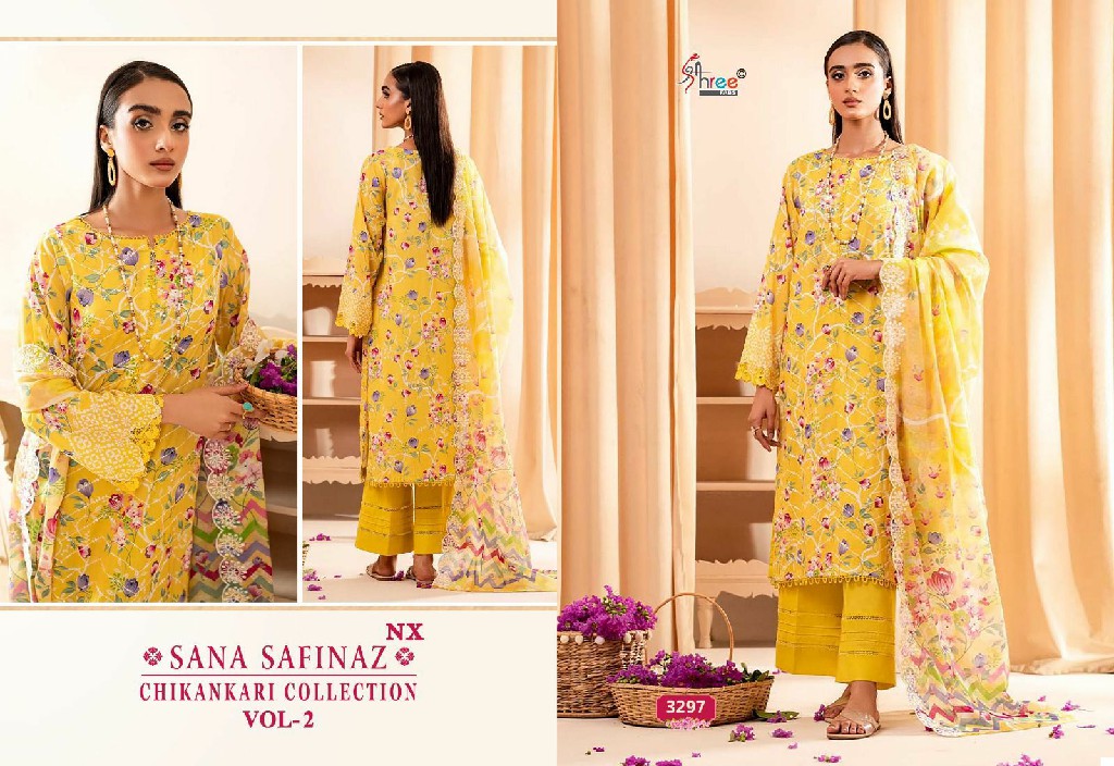 Shree Fabs Sana Safinaz Chikankari Collection Vol-2 NX Wholesale Pakistani Concept Suits