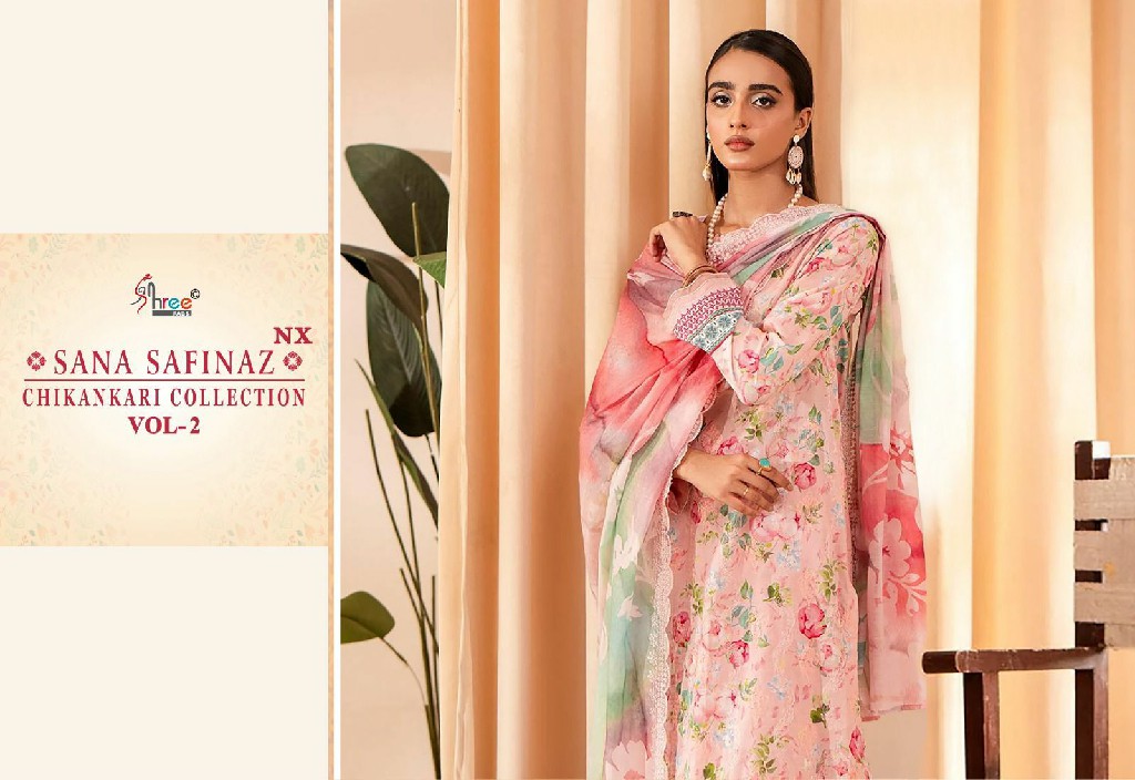 Shree Fabs Sana Safinaz Chikankari Collection Vol-2 NX Wholesale Pakistani Concept Suits
