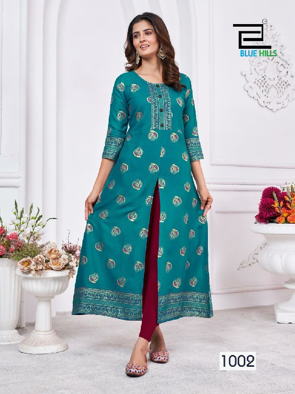 Buy Front Slit Georgette Kurti For Women at Rs.600/Piece in surat offer by  INLI CORPORATION