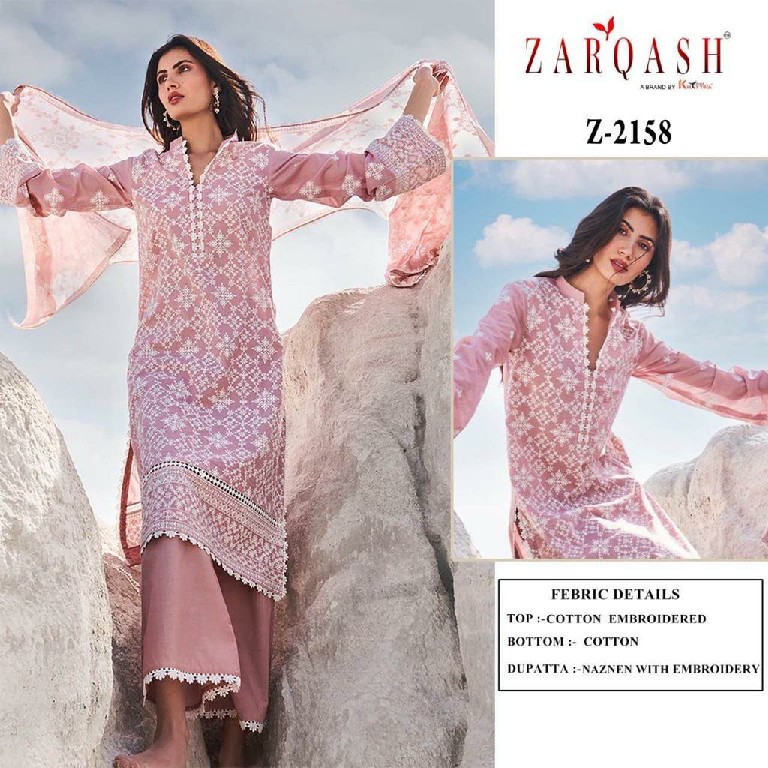 Zarqash Lawnkari Vol 24 Wholesale Pakistani Concept Pakistani Suits