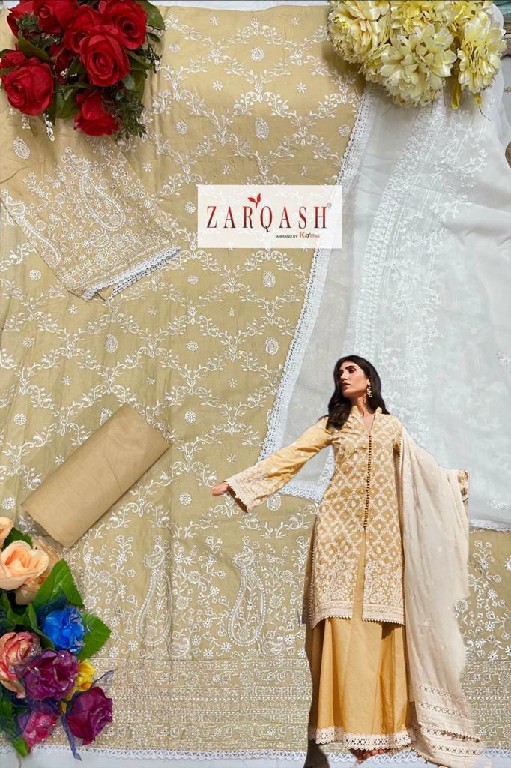 Zarqash Lawnkari Vol 24 Wholesale Pakistani Concept Pakistani Suits
