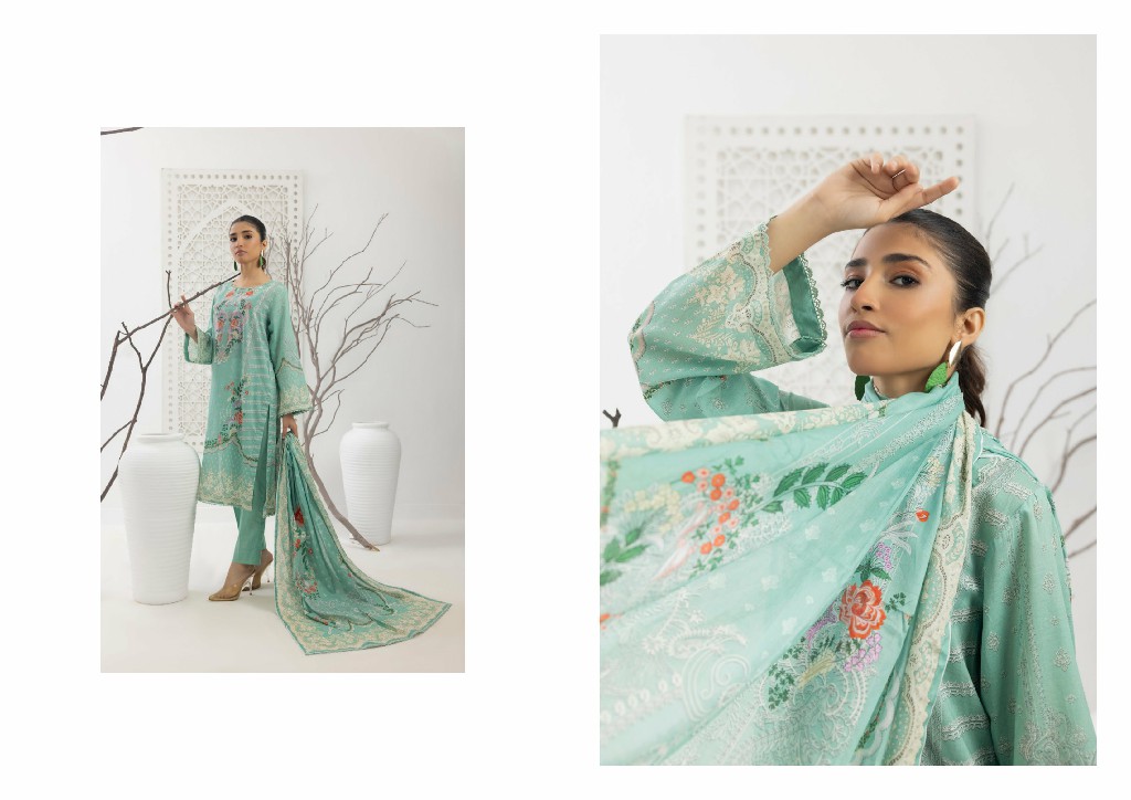 Regalia Salina Printed Lawn Chapter 1 2024 Wholesale Pakistani Lawn Suits