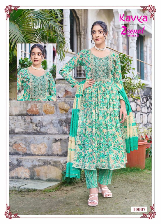 KAVYA ZEENAT VOL 10 BEAUTIFUL FULLSTITCH NAYRA CUT SALWAR KAMEEZ