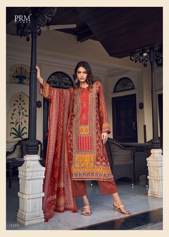 PRM OZARA Wholesale Pure Musline Silk With Khatli Work Dress Material