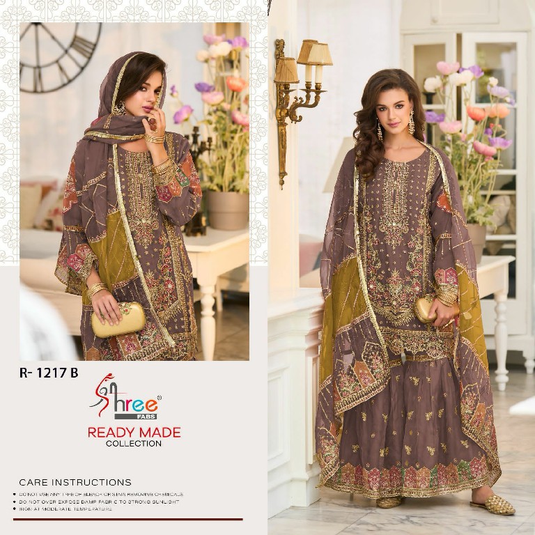 Shree Fabs R-1217 Wholesale Readymade Designer Pakistani Concept Suits