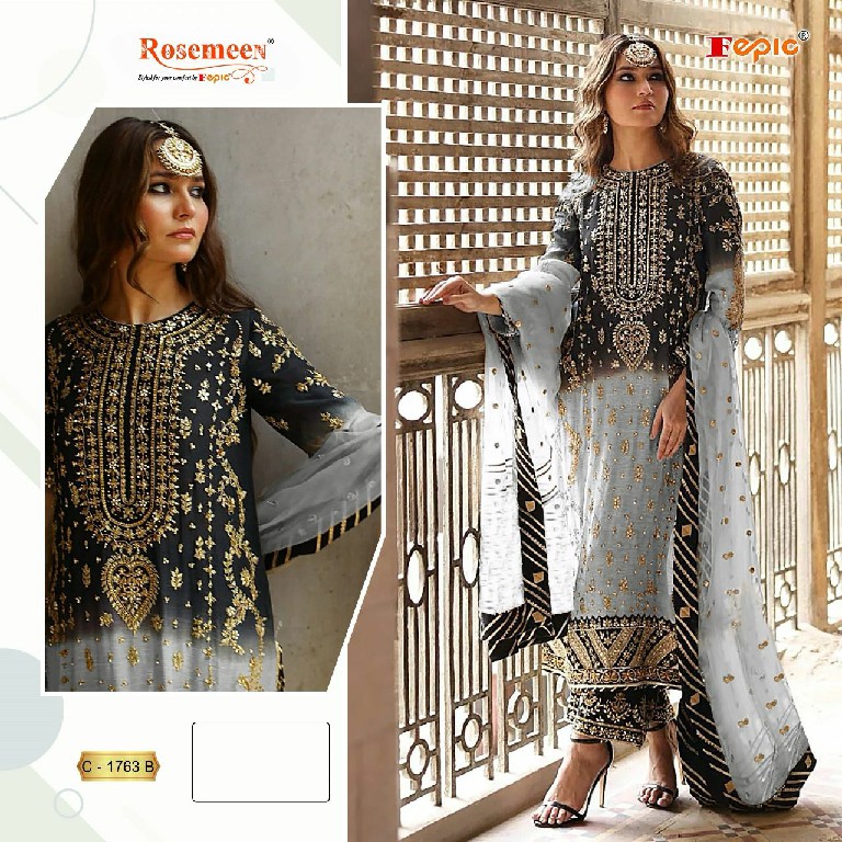 Fepic Rosemeen C-1763 Wholesale Pakistani Concept Pakistani Suits