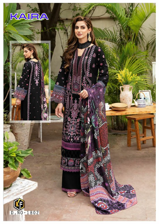 Keval Fab Kaira Vol-18 Wholesale Exclusive Karachi Collection Dress Material