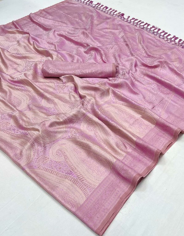 Rajtex Kyha Silk Wholesale Satin Self Handloom Weaving Silk Festive Sarees