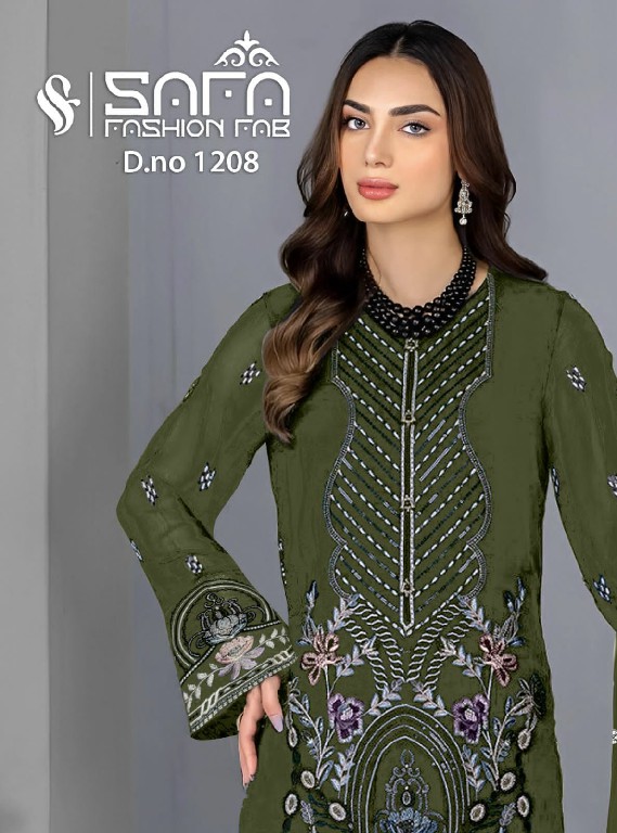 Safa D.no 1208 Wholesale Luxury Pret Formal Wear Collection
