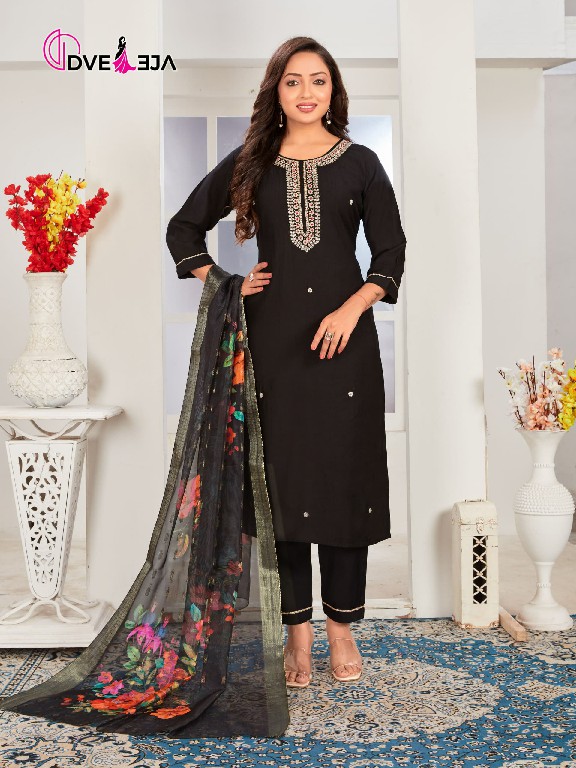 Dveeja Manya Wholesale Roman Silk Readymade Salwar Suits Combo