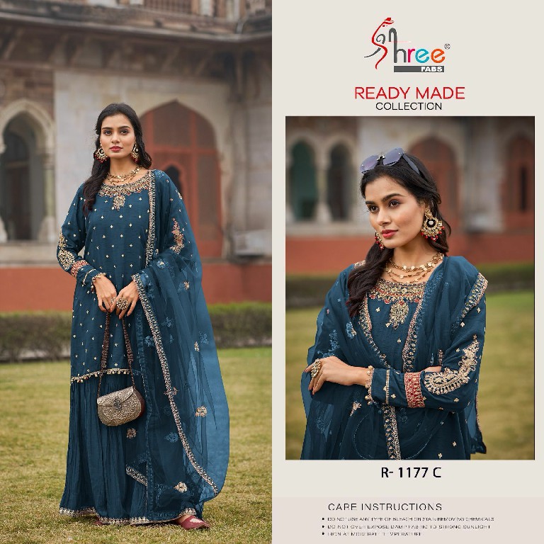 Shree Fabs R-1177 Wholesale Readymade Pakistani Concept Suits