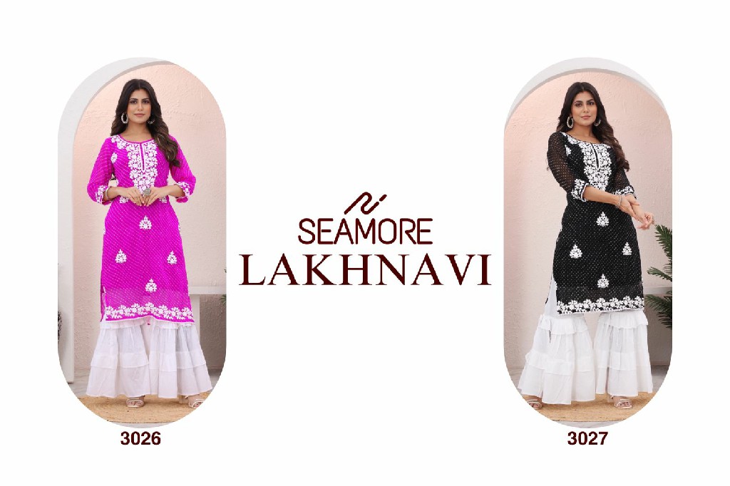 Seamore Lakhnavi Wholesale Women Kurtis Catalog
