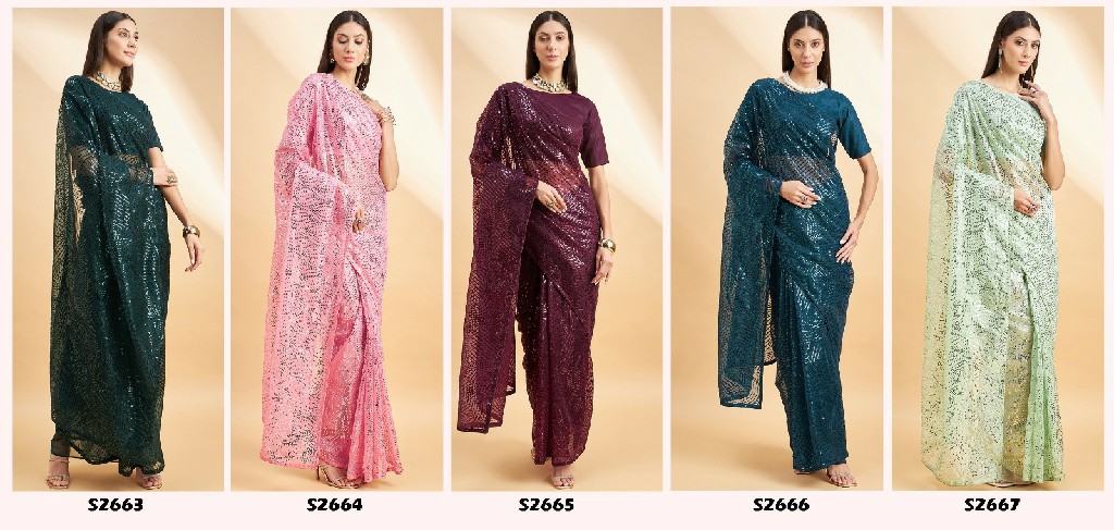 Mahotsav Roozal Vol-6 Wholesale Party Wear Saree Collection