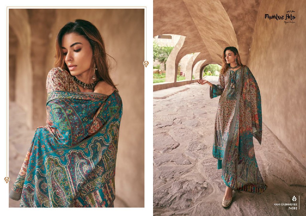 Mumtaz Arts Kani Cashmere Hit List Wholesale Pure Lawn Cotton Digital Print Dress Material