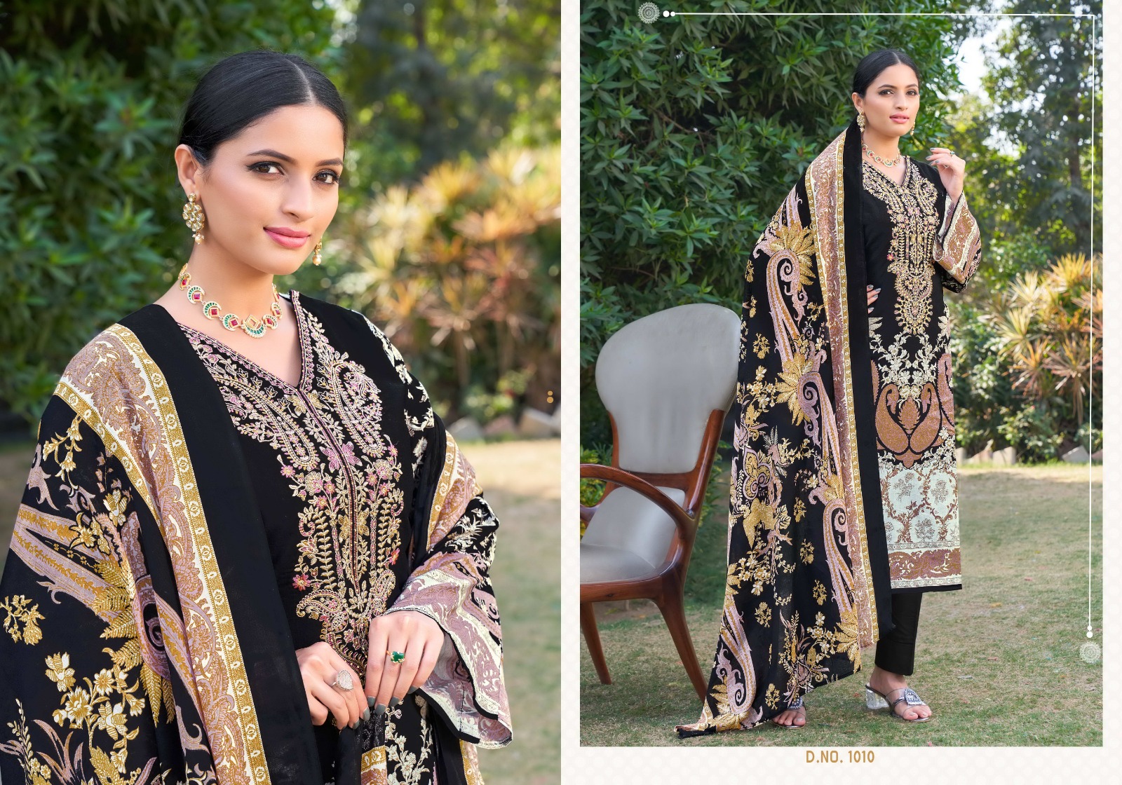 Chaan Taari Naira Wholesale Pakistani Print Dress Material