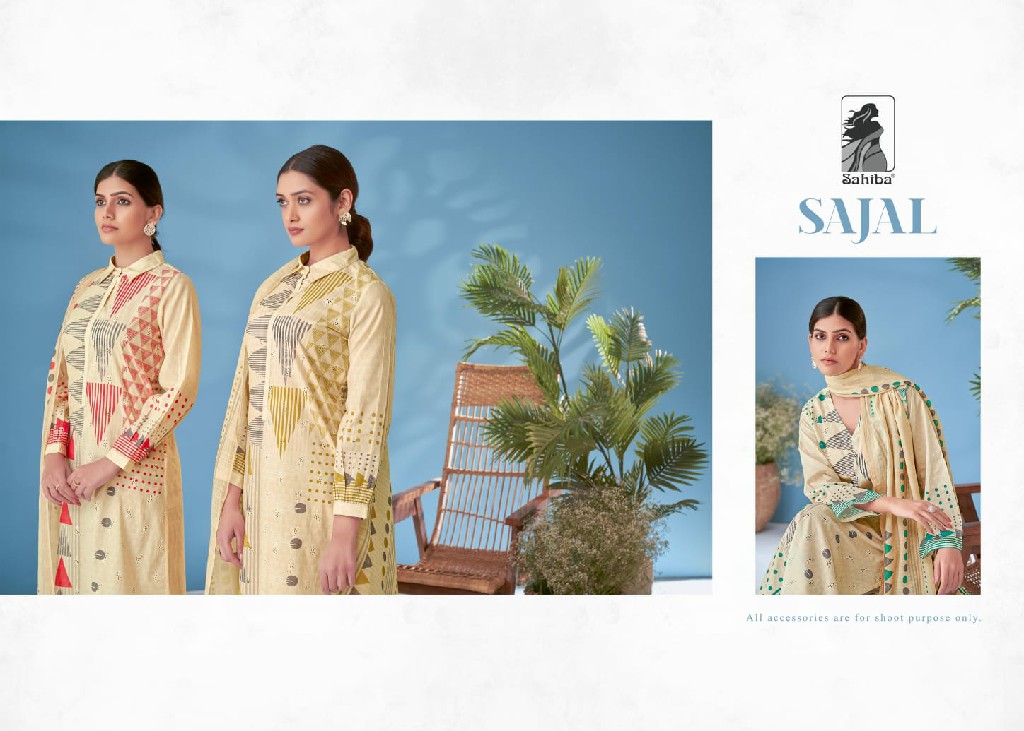 Sahiba Sajal Wholesale Moscow Cotton With Embroidery Salwar Suits