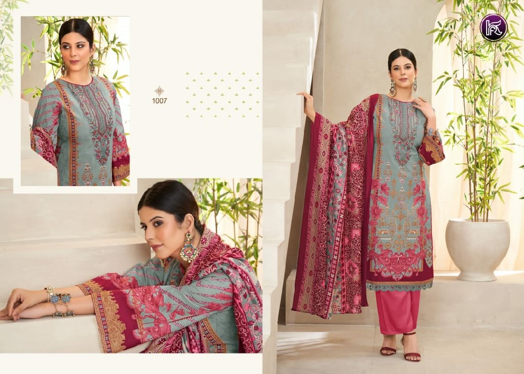 Kala Fashion Kala Kashish Wholesale Lawn Cotton With Embroidery Dress Material