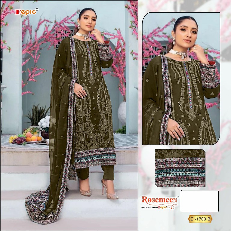 Fepic Rosemeen C-1780 Wholesale Pakistani Concept Pakistani Suits