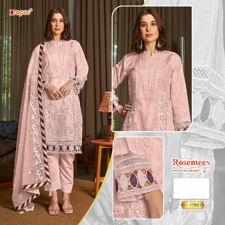 Fepic Rosemeen C-1782 Wholesale Pakistani Concept Pakistani Suits
