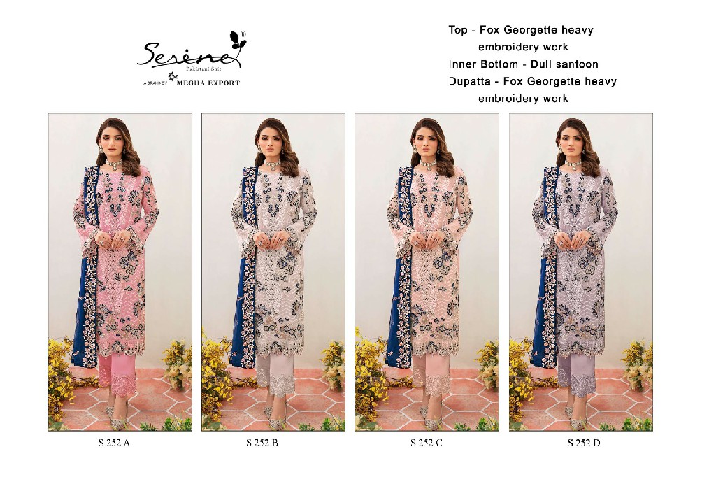 Serine S-252 Wholesale Pakistani Concept Pakistani Suits