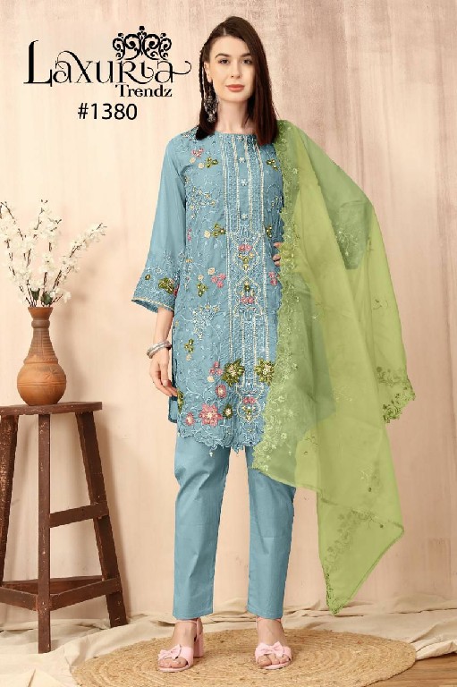 Laxuria D.no 1380 Wholesale Readymade Pakistani Concept Suits