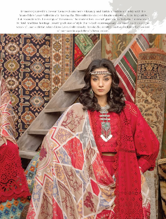 Adans Libas Lawn SS24 By Ayesha Zia Wholesale Designer Original Pakistani Suits