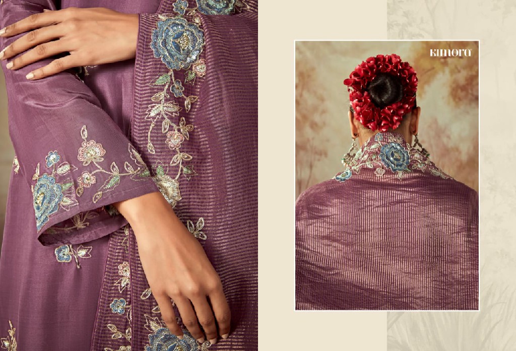Kimora Heer Shahi Wholesale Pure Russian Silk With Embroidery Festive Suits