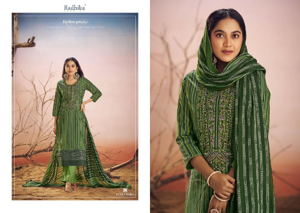 Radhika Azara Cinderella Vol-2 Wholesale Cotton Designer With Work Dress Material