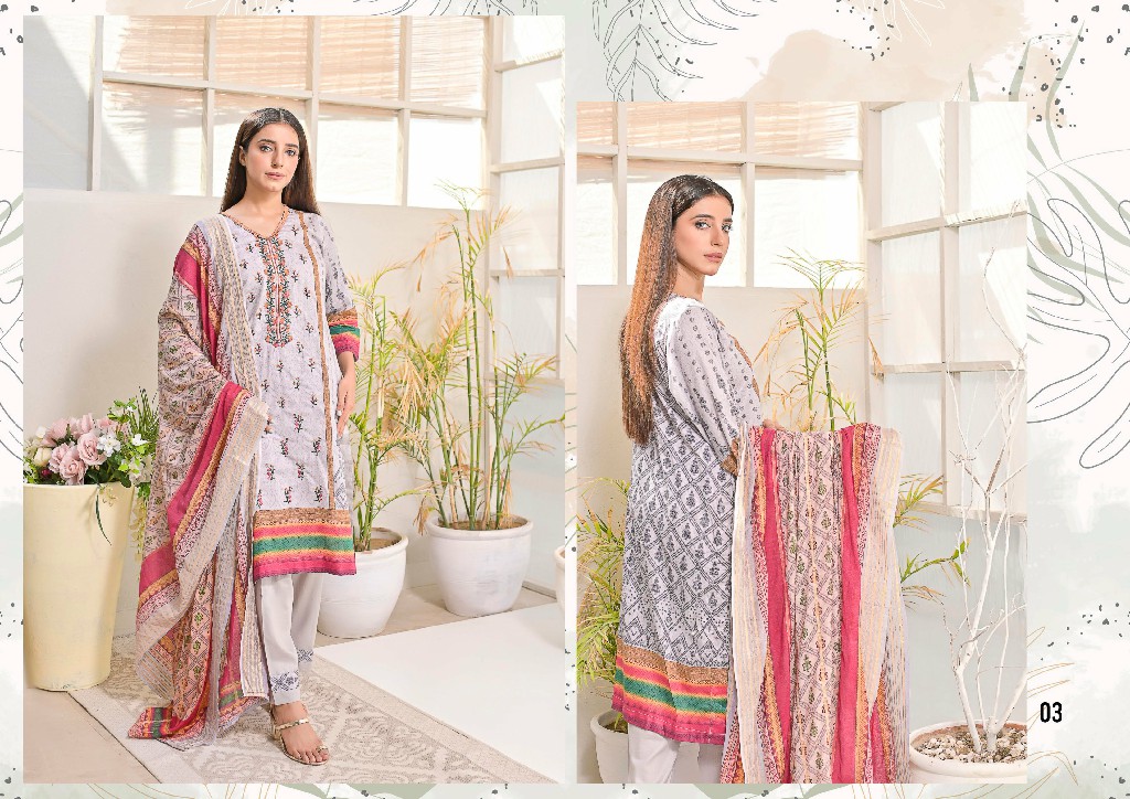 Cross Inn Vol-6 Embroidered Pakistani Original Salwar Suits