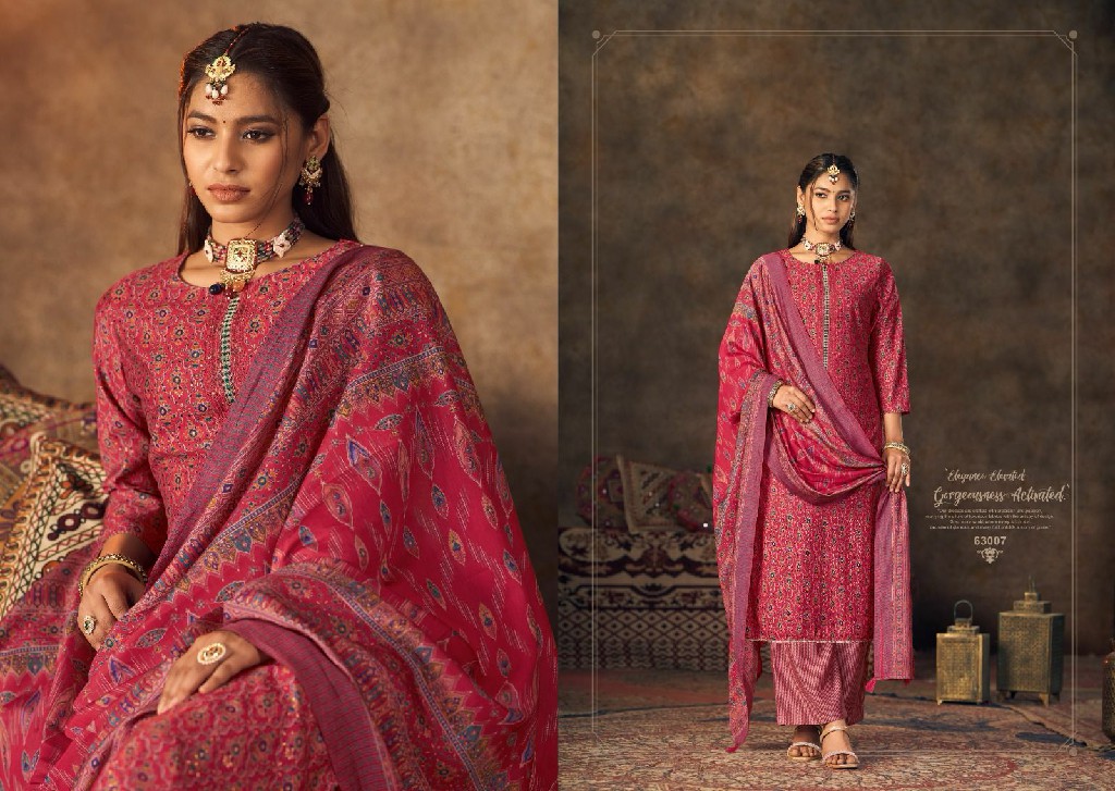 Nishant Siya Wholesale Modal Silk With Embroidery Work Dress Material
