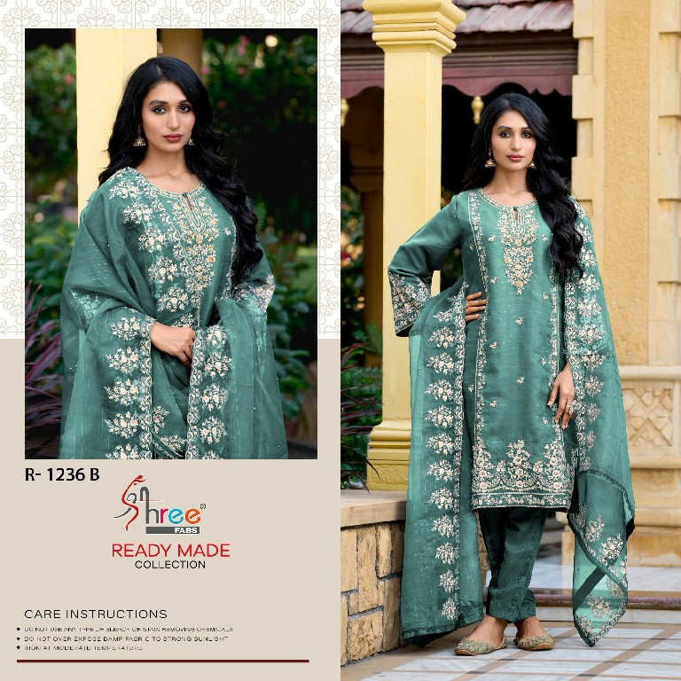 Shree Fabs R-1236 Wholesale Readymade Indian Pakistani Suits