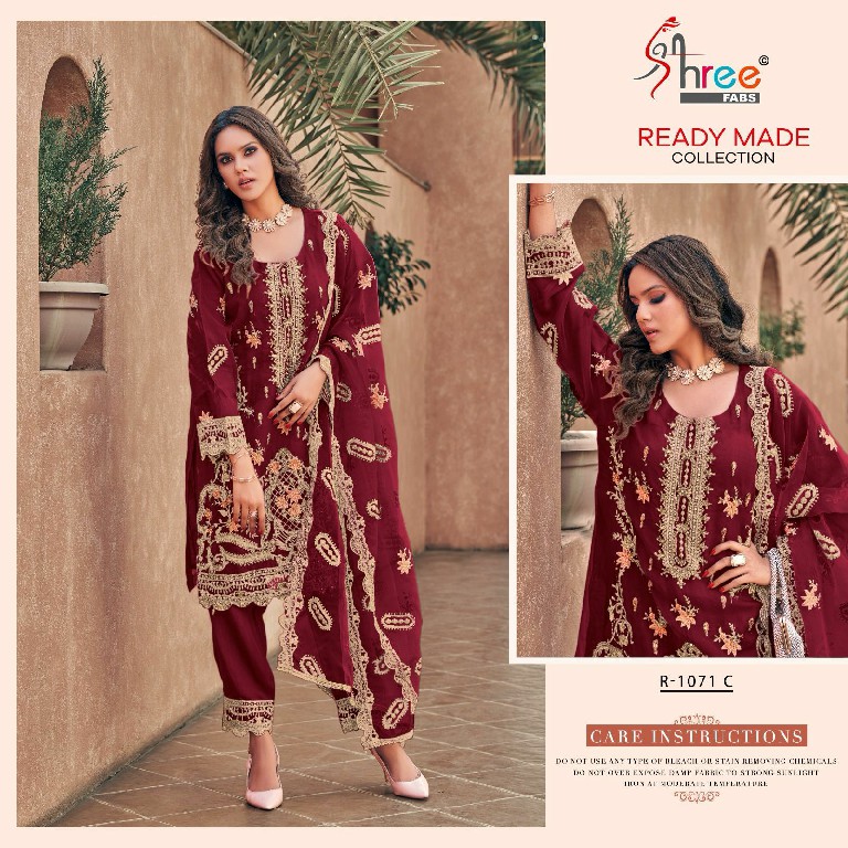 Shree Fabs R-1071 Wholesale Readymade Indian Pakistani Suits