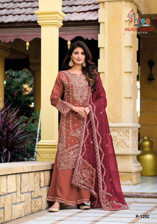 Shree Fabs R-1252 Wholesale Readymade Indian Pakistani Suits