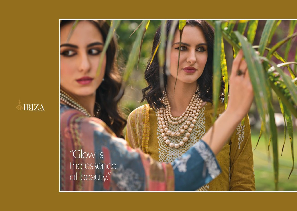 Ibiza First Look Wholesale Pure Lawn Cotton With Embroidery Work Salwar Suits